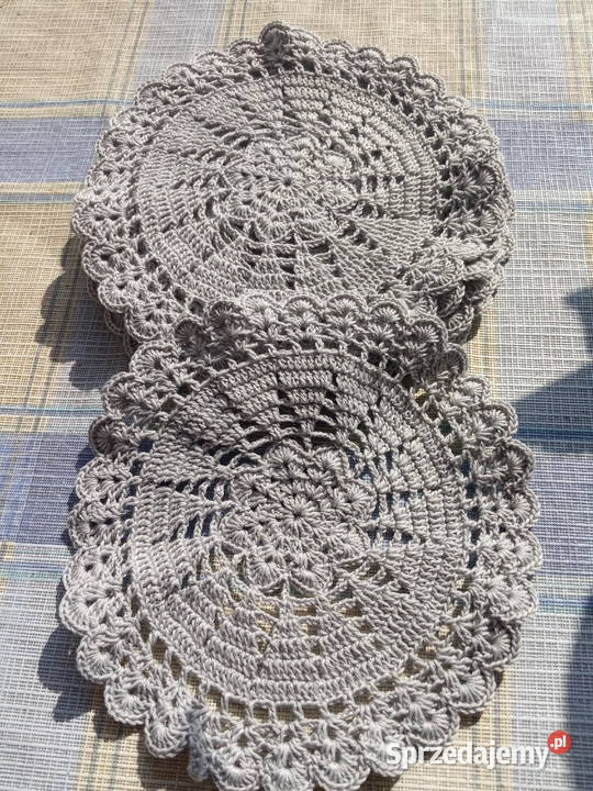 Szydełkowe serwetki Drzewica