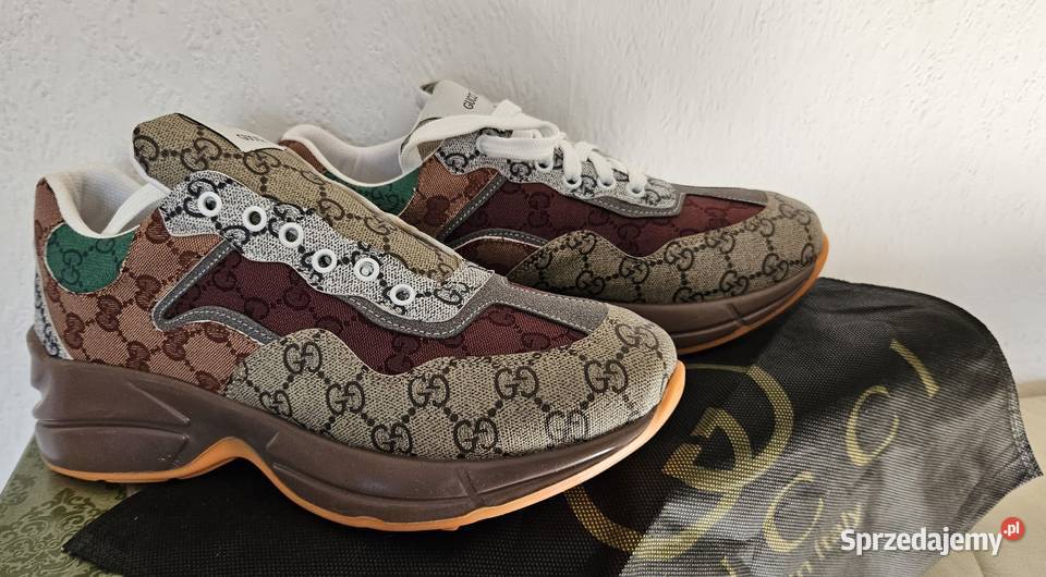 Gucci buty 43 trampki piękne logowane zestaw inna Konstancin-Jeziorna