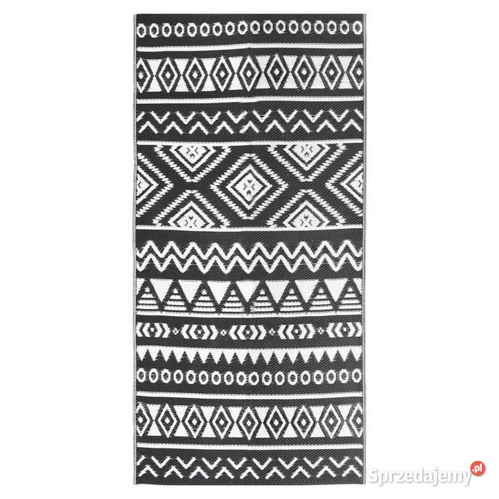 Dywan zewnętrzny czarny 80 x 150 PP WM316975 Warszawa sprzedam