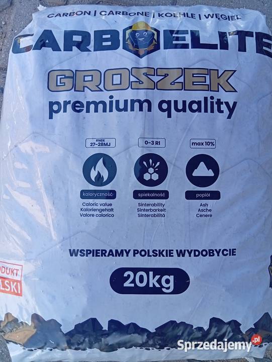 Groszek workowany ekogroszek 27mj Rząśnia sprzedam