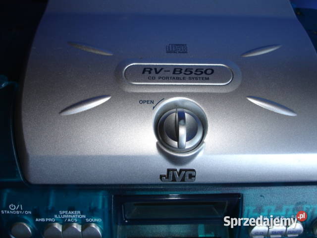 Radiomagnetofon JVC RVB550 lubuskie Zielona Góra