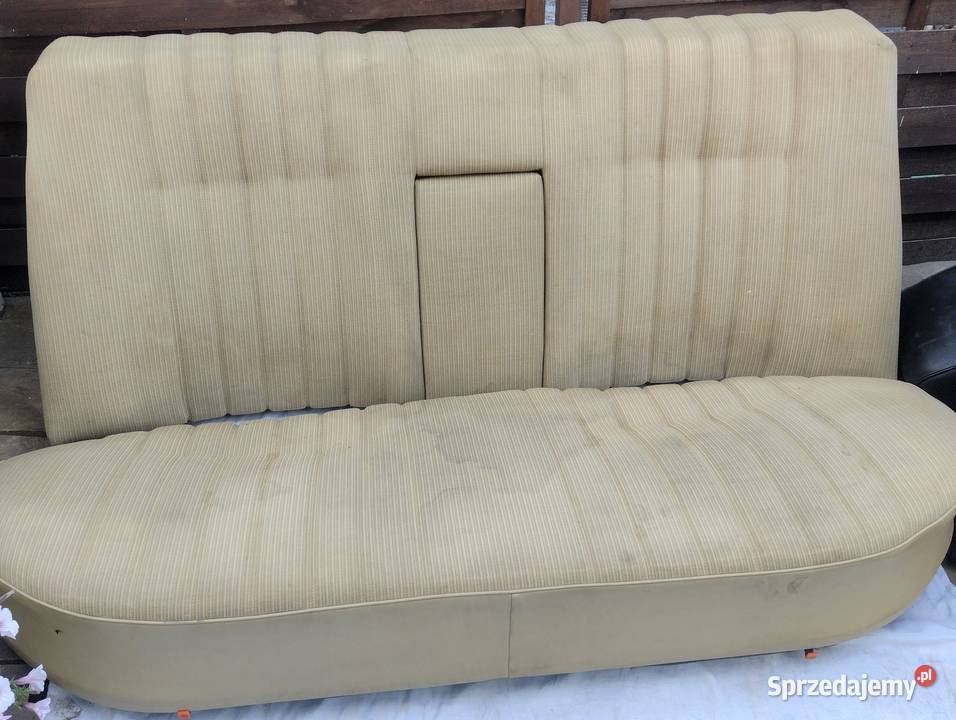 Mercedes W123 kanapa tył Cream 3seria Łagiewniki