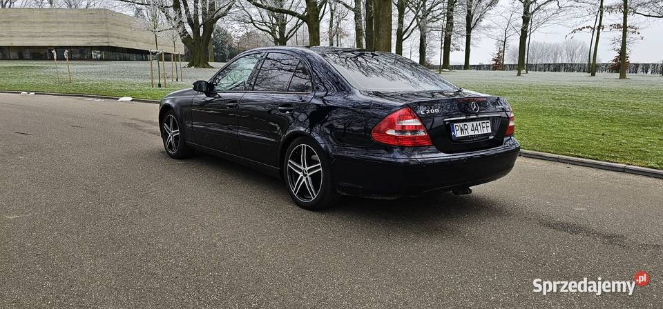 MercedesBenz w211 18 e200 163 LPG E klasa poduszka powietrzna wielkopolskie Września sprzedam