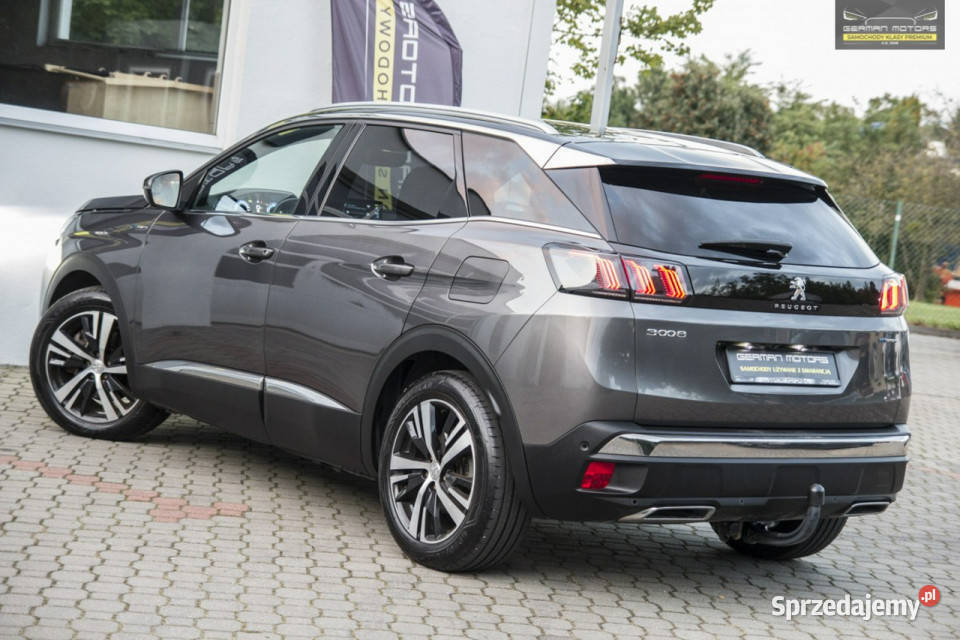 Peugeot 3008 GT line 4x4 Kamera Cofania Virtul lakier metallic Gdynia