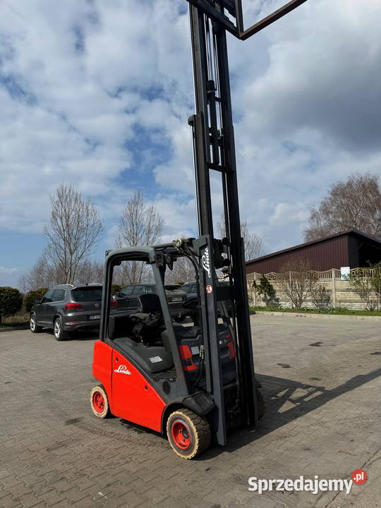 wózek widłowy LINDE H18T Triplex 460m udźwig Działoszyn