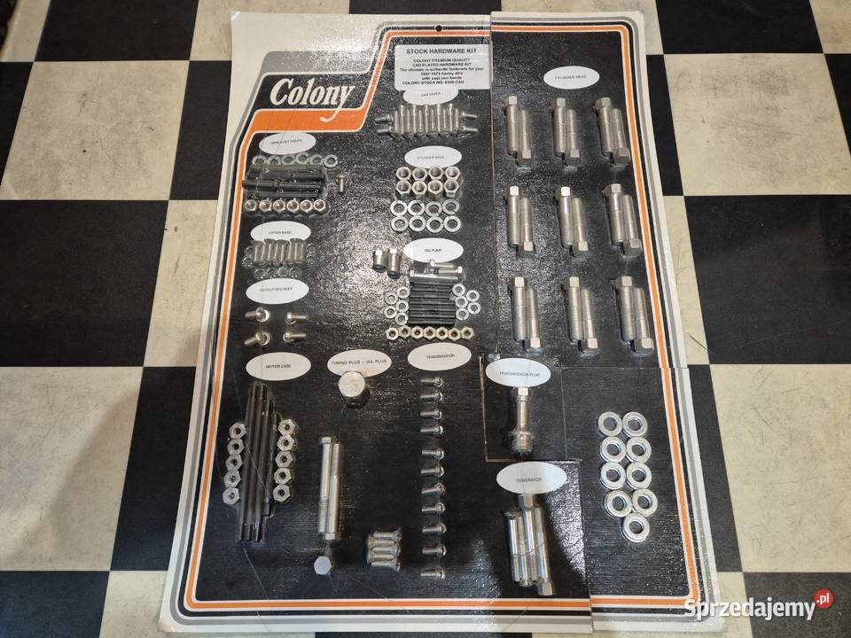 Harley WL WLA Colony śruby głowic żeliwne wielkopolskie Ostrów Wielkopolski