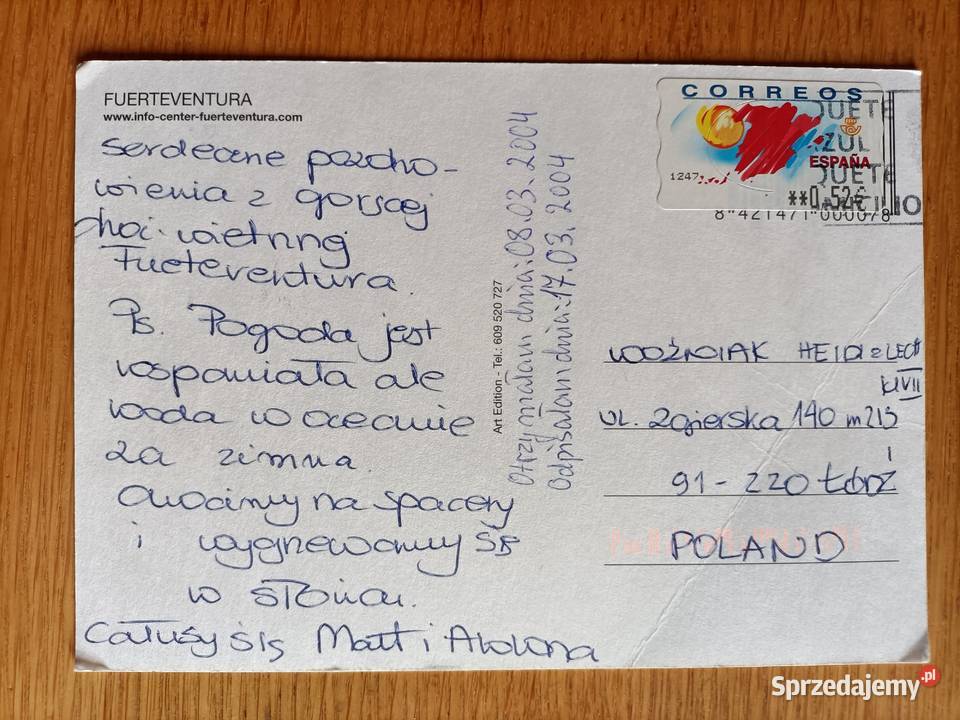 FUERTEVENTURA HISZPAŃSKA WYSPA NA OCEANIE lubelskie Piszczac