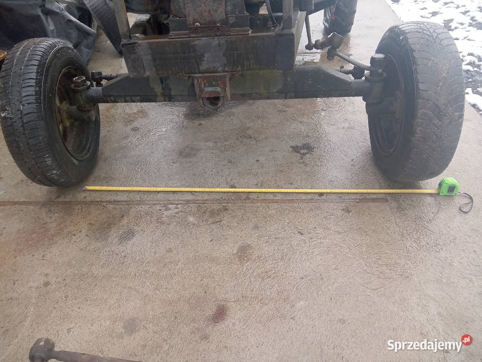 Oś przednia do ciagnika sam Kadcza