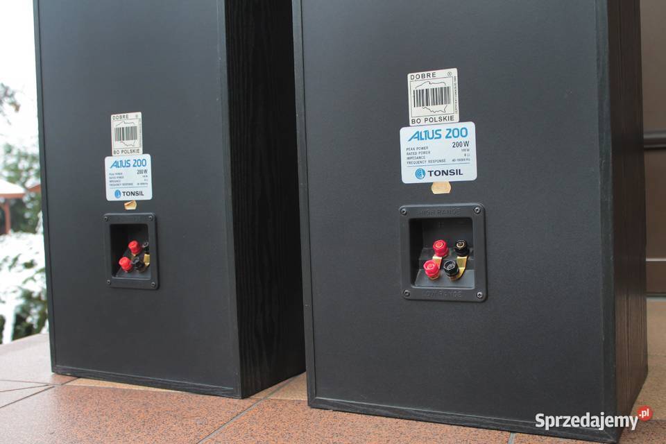 Kolumny TONSIL ALTUS 200 Stan Idealny Oryginalne Toruń