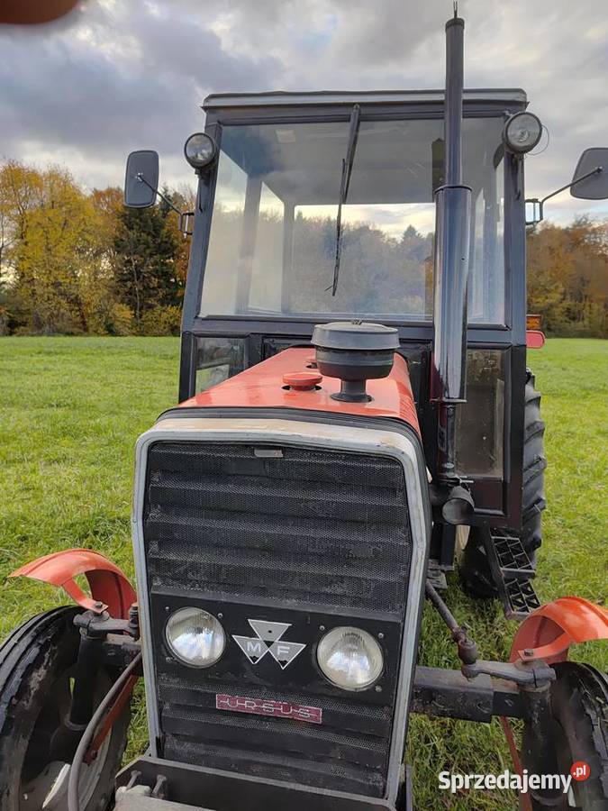 Massey Ferguson 255 z pługiem Lubcza