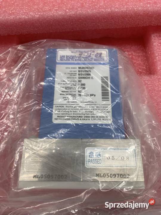 Mykrolis ML05097002 Gas N2 Mass Flow Controller Warszawa sprzedam