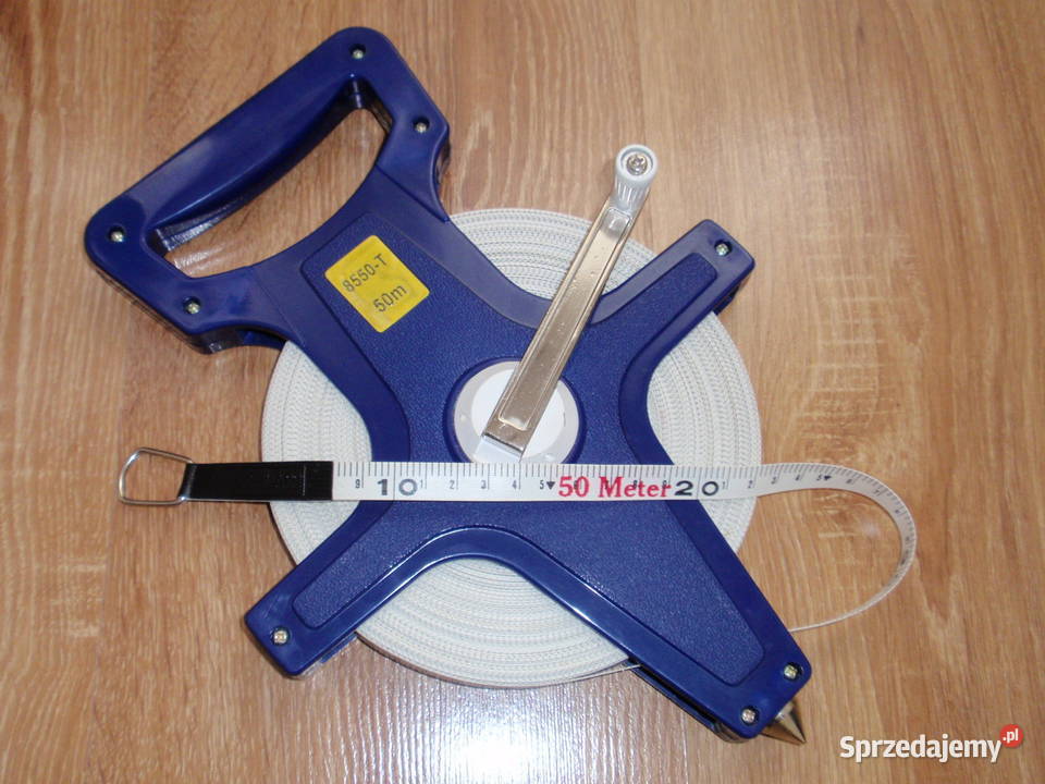 Miara zwijana geodezyjna 50m x125mm Dom i Ogród