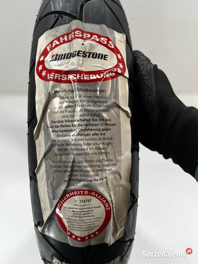 Opona BRIDGESTONE BATTLAX BT019 12070ZR17 58W MC 70 sprzedam