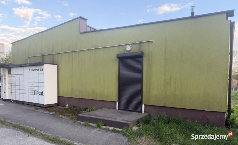 Pawilon handlowousługowy z działką Sprzedaż Myszków