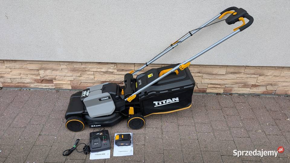 Kosiarka akumulatorowa Titan TTI836LWM 18V 50Ah sprzedam