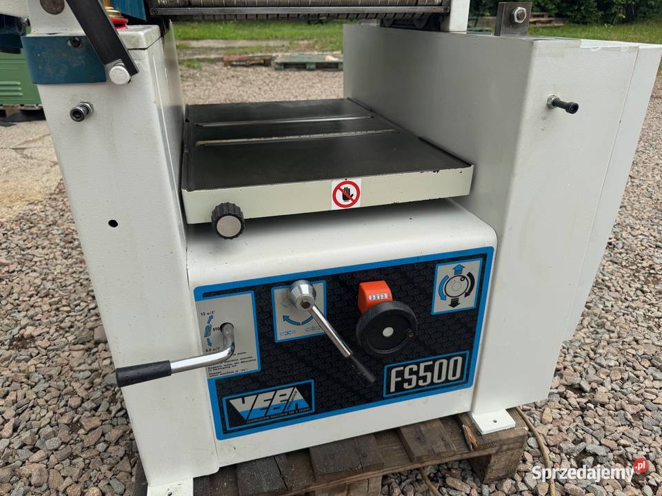 Strugarka Wyrówniarko grubościówka VEBA FS 500 małopolskie Kalwaria Zebrzydowska