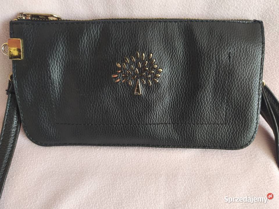 Torebka Mulberry czarna skorzana Dębica