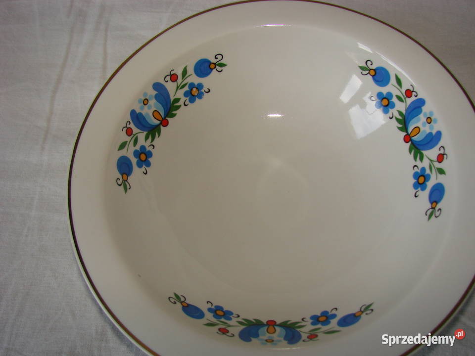Lubiana wzór kaszubski miska Pruszcz Gdański