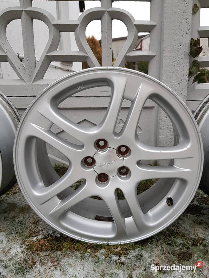 Felgi Subaru impreza legacy itd 5x100 17 Drzewica sprzedam