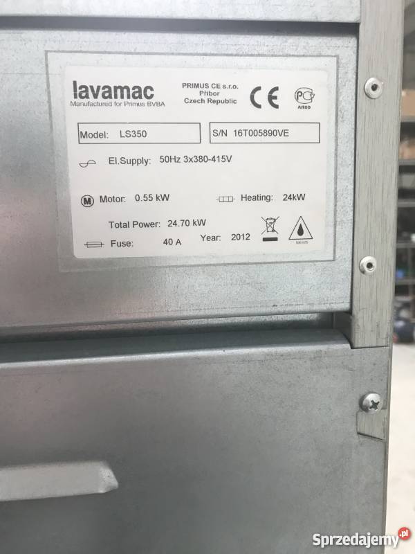 PRALNIA SUSZARKA BĘBNOWA PRIMUS LAVAMAC T16LS sprzedam