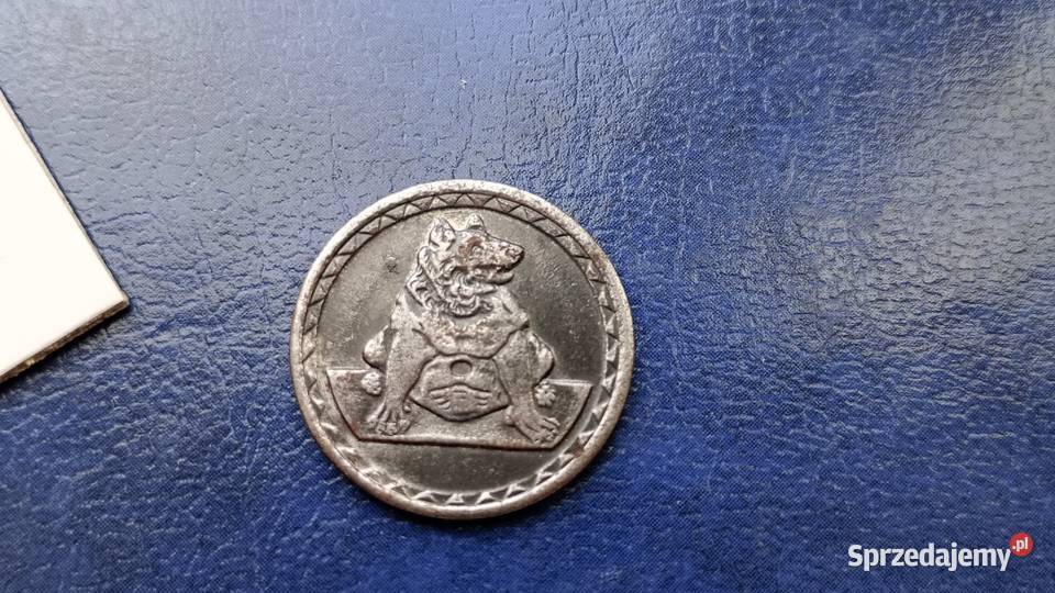 Stare monety 25 fenig 1921 Akwizgran Niemcy Lesko