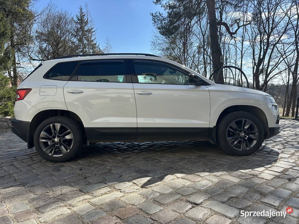 Skoda Karoq Navi kamera biała perła serwisowana pomorskie Gdańsk