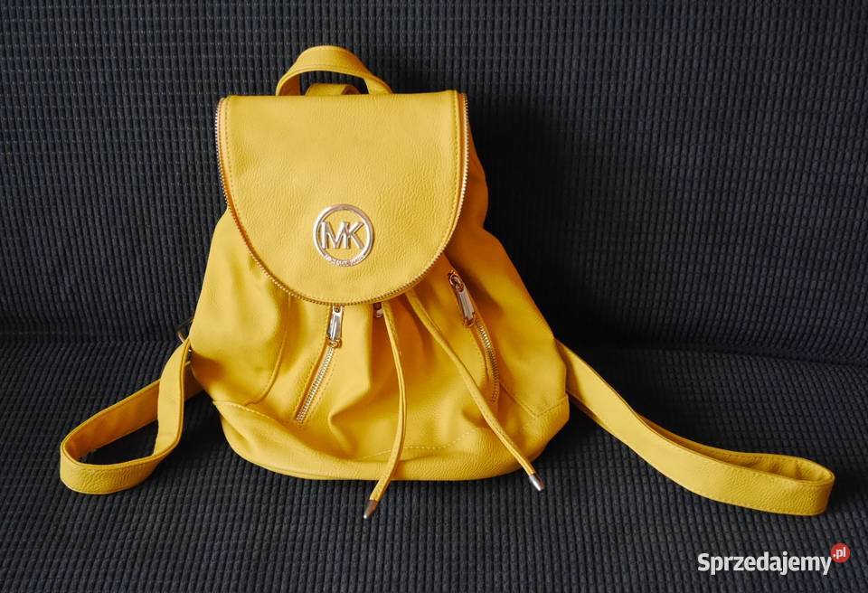 Michael Kors śliczny musztardowy plecak nowy dolnośląskie Wrocław