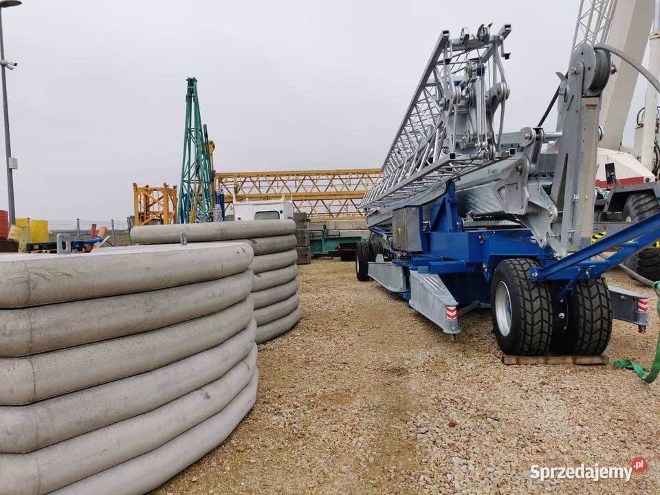 Żuraw nowy szybkomontujący VICARIO OMV 40A dolnośląskie Ligota Piękna sprzedam