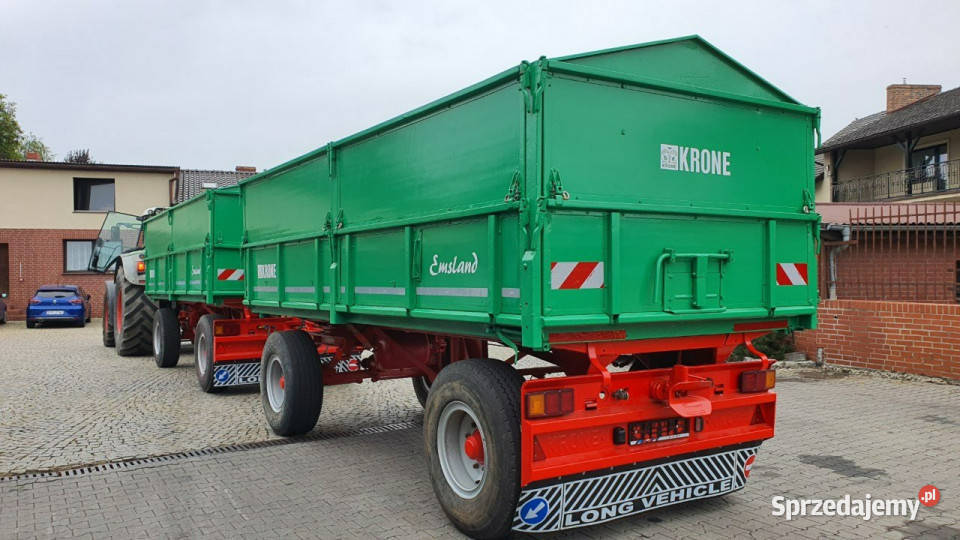 Przyczepa transportowa Krone KRONE DK225 16 Krone opolskie Głogówek sprzedam