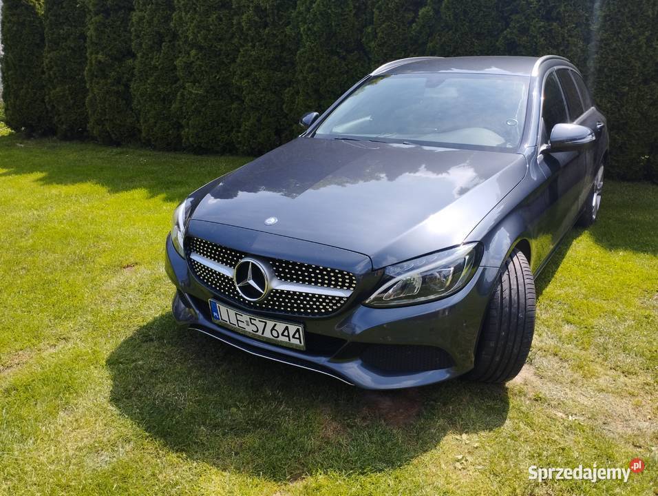 Ładny zadbany Mercedes W205 16 diesel Klasa C Brzeziny