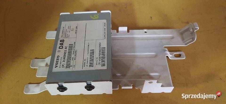 Tuner ECU Radio Volvo S60 II Lift 31409953AC osobowe Sprzęt audio fabryczny Włoszczowa