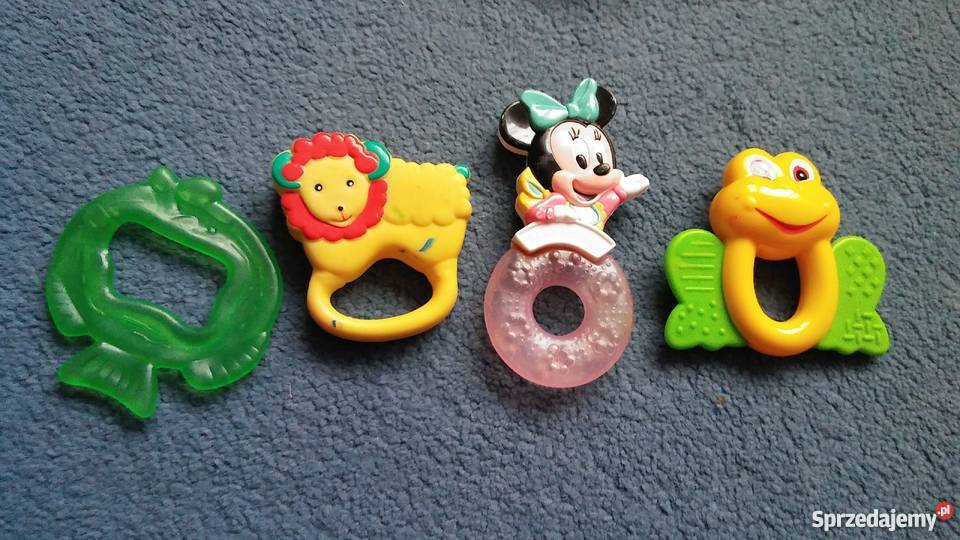 grzechotki gryzaczki piłka komplet Poznań