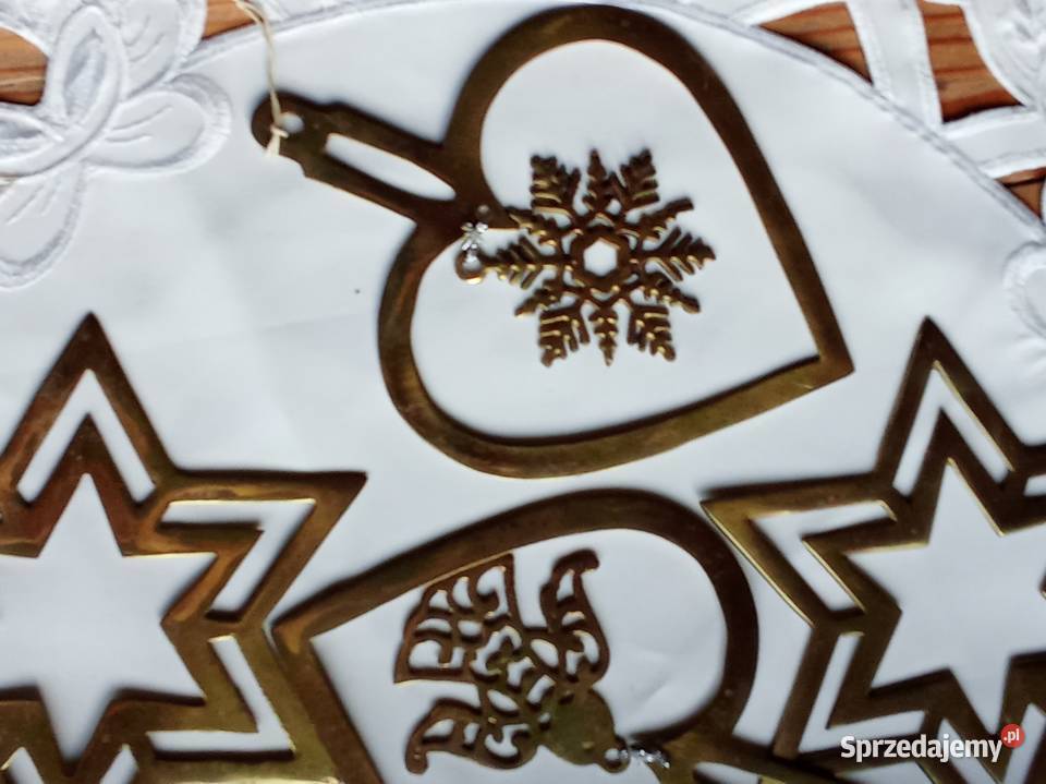 Mosiężne ozdoby świąteczne na Boże Narodzenie Boże Narodzenie Prusim