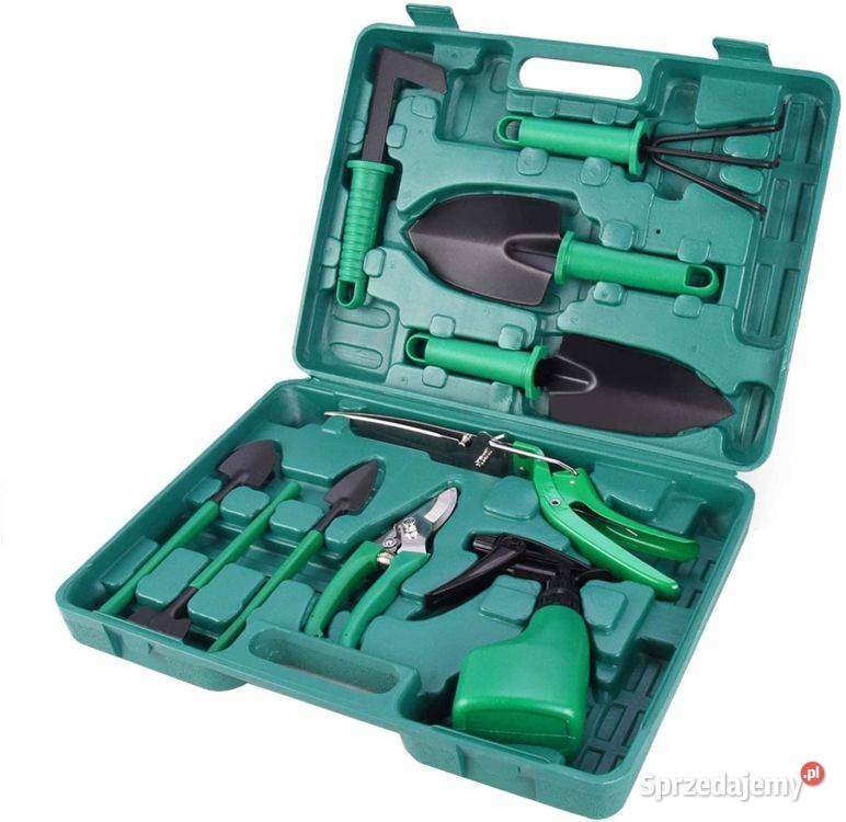 Zestaw ogrodnika narzędzia ogrodowe 10 elementów podlaskie Bielsk Podlaski sprzedam