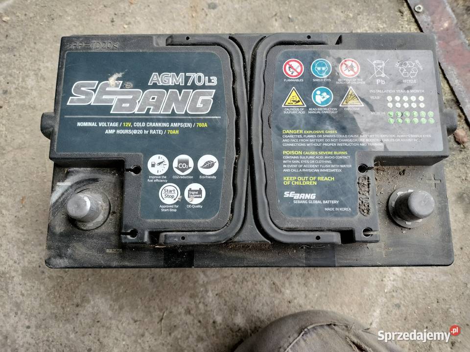 Sprzedam akumnator opolskie Wichrów