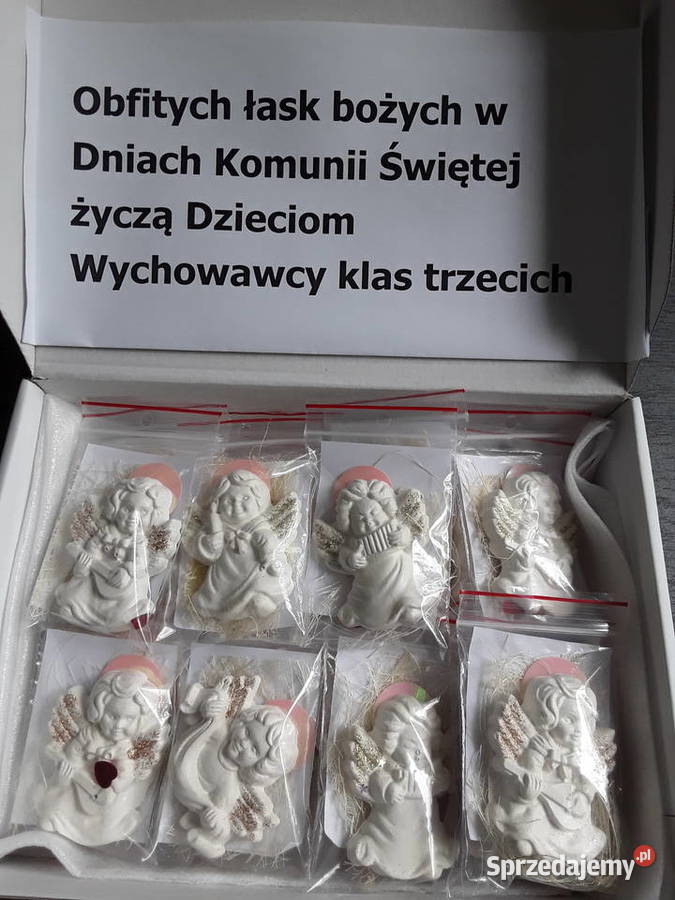 Aniołek gipsowy 1 Warszawa
