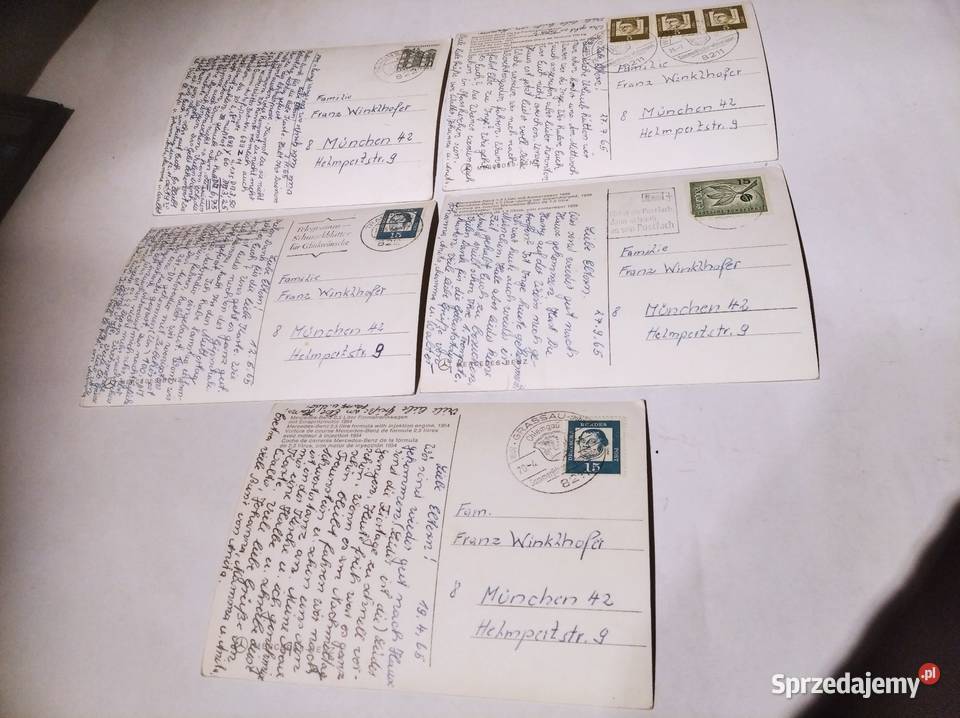 Stare widokówki niemieckie Sobieska Wola Pierwsza