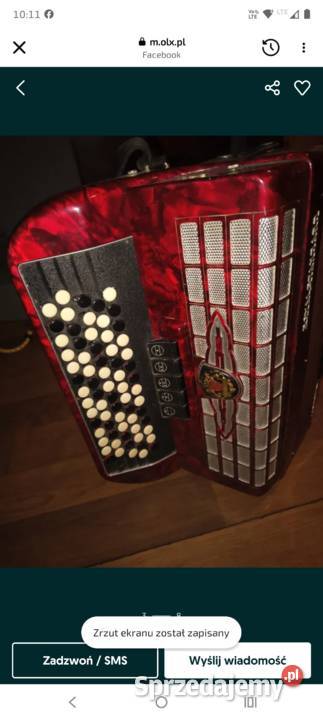 Akordeon guzikowy 96 basów śląskie Wilcza