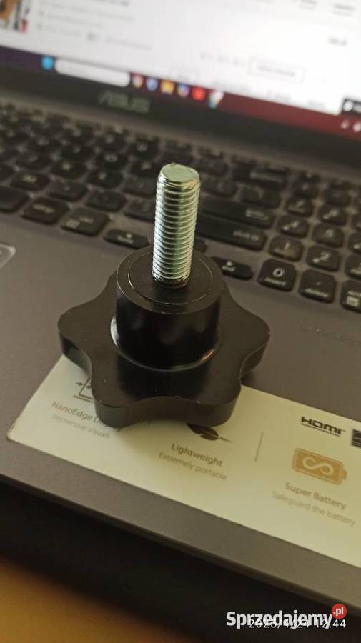 pokrętło nastawne ebonit nowe do maszyn Produkcja Kłodawa