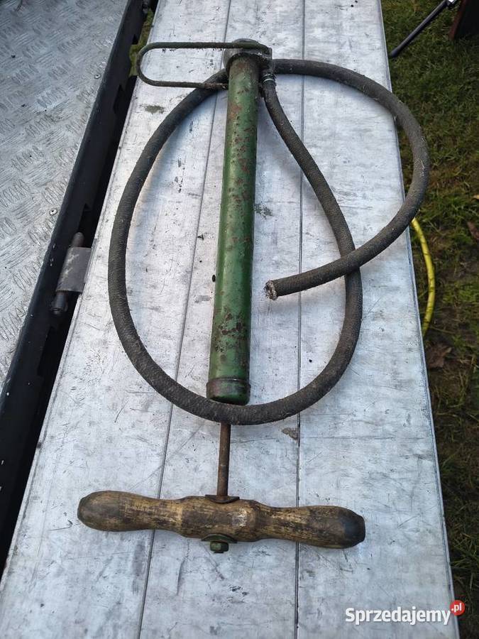 Pompka PRL WSK SHL fiat 126p maluch 125p Mińsk Mazowiecki