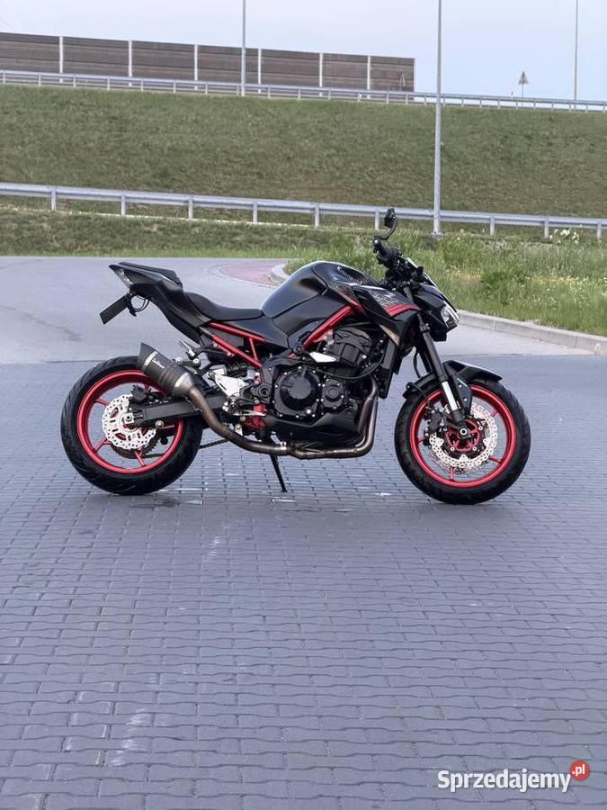 Kawasaki Z900 2021 A2 w dowodzie Stage 1 Popcorn nieuszkodzony Warszawa