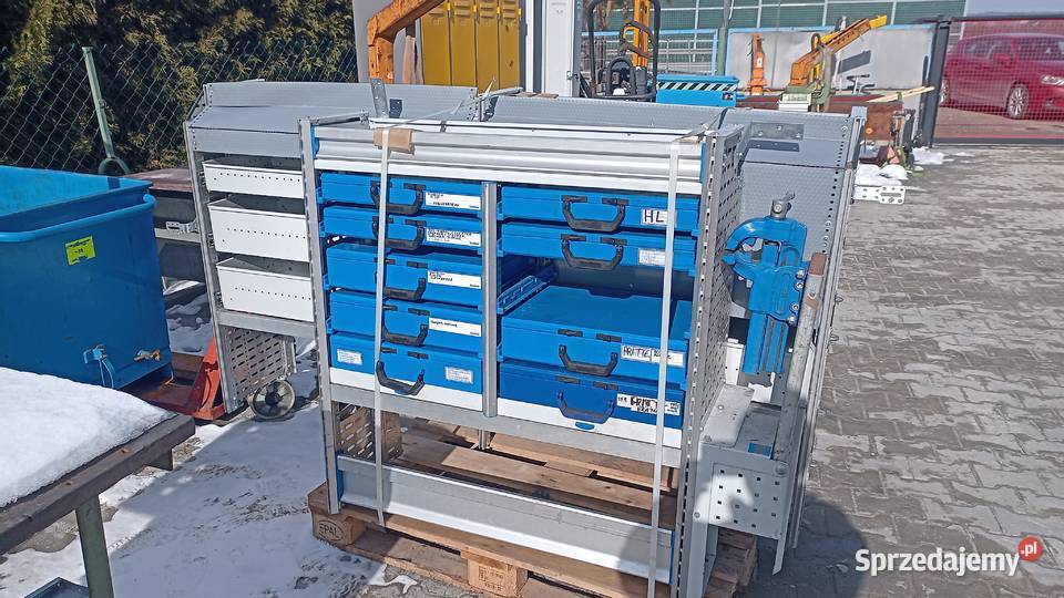 zabudowa serwisowa na busa Sortimo PL imadło