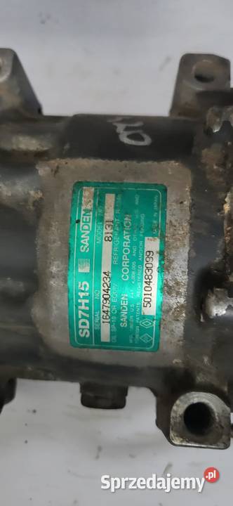 SPRĘŻARKA KOMPRESOR KLIMATYZACJI RENAULT Mojusz
