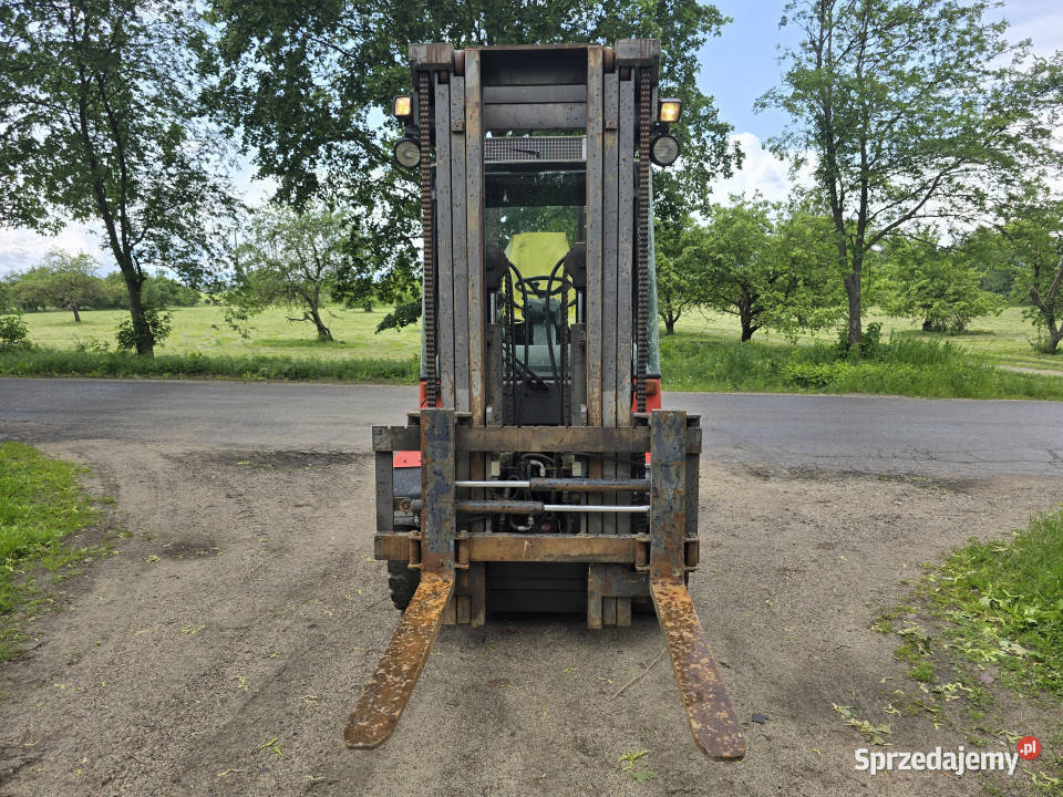 Wózek widłowy KALMAR DCD 556 Triplex 6 m 55 t Rudolfowo
