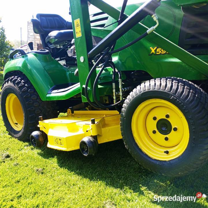 Traktorek kosiarka John Deere X595 4x4 z turem Opatów