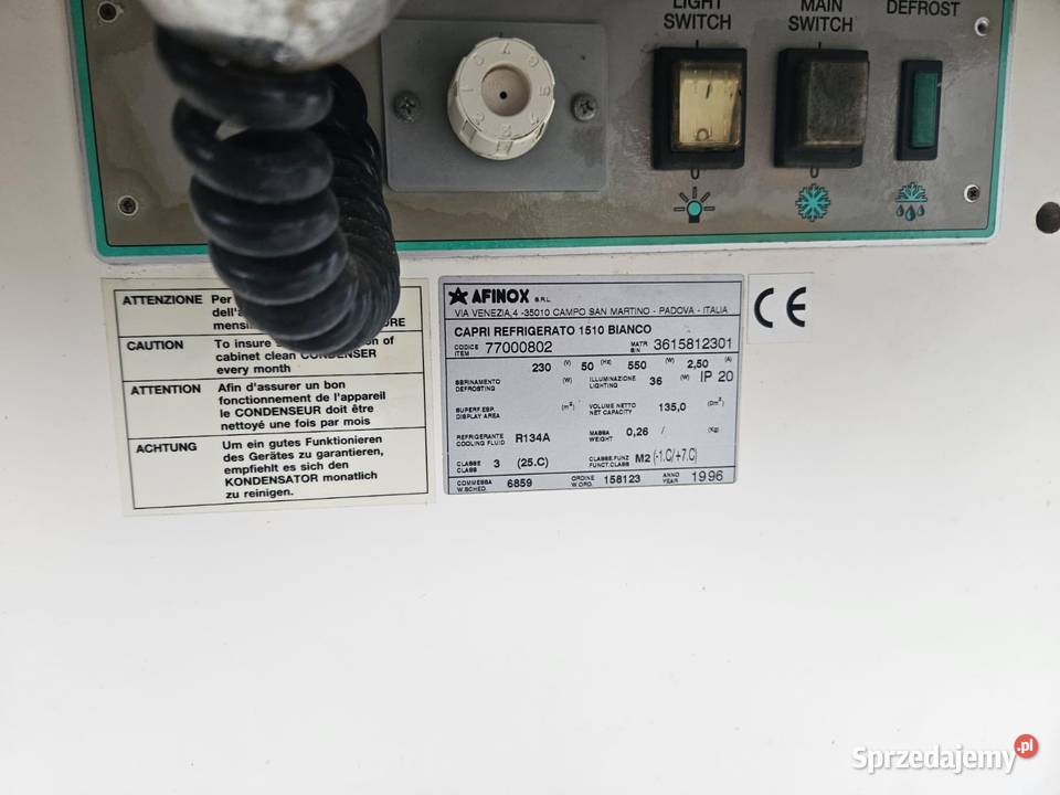 Wózek bufetowy chłodniczy bar sałatkowy lada Pszczyna sprzedam