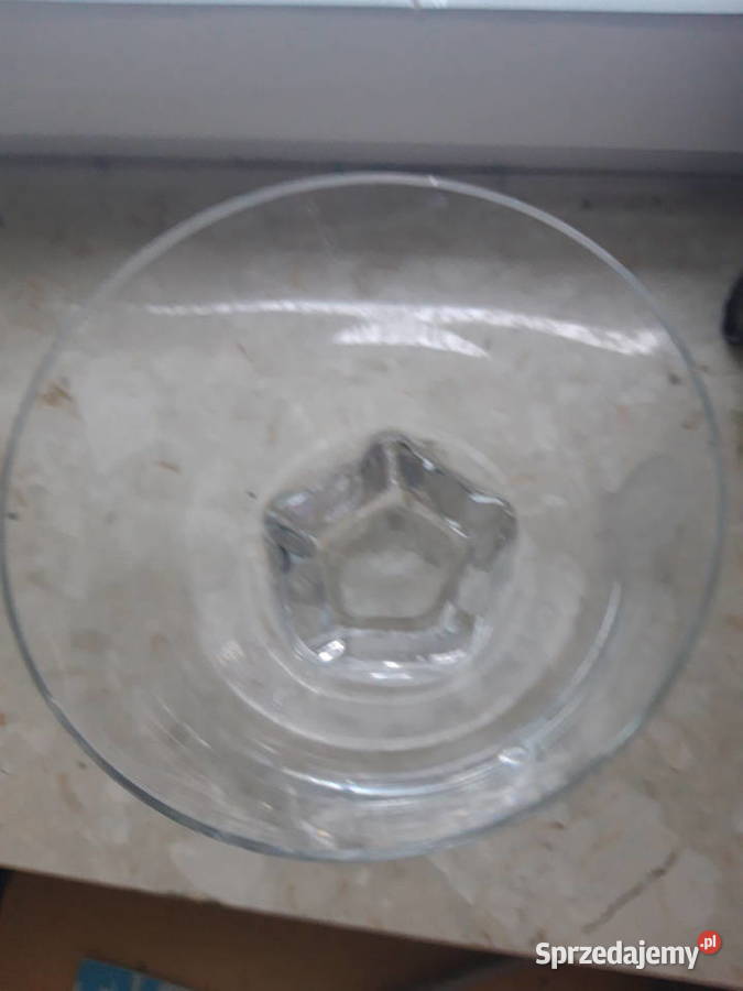 miska salaterka szklana lata 70te XX w NRD Porcelana i szkło