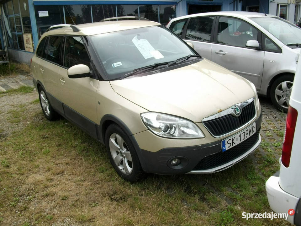 koda Fabia scout anglik II 20072014 manualna Katowice