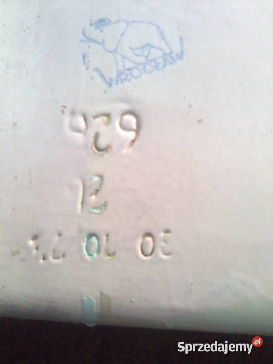 Umywalka zlew stary wielki porcelanowy ceramika