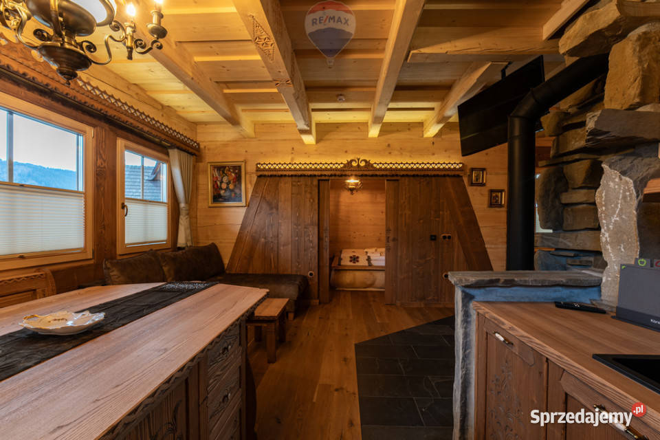 DREWNIANA WILLA POD TATRAMI W KOŚCIELISKU gont Kościelisko